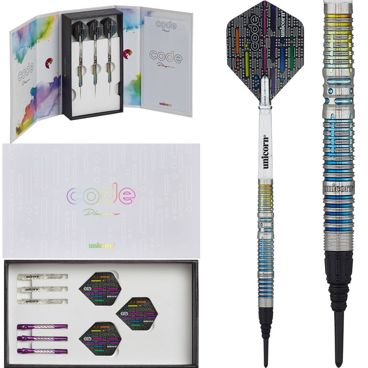 *Unicorn Code Darts - Soft Tip - Jeffrey De Zwaan