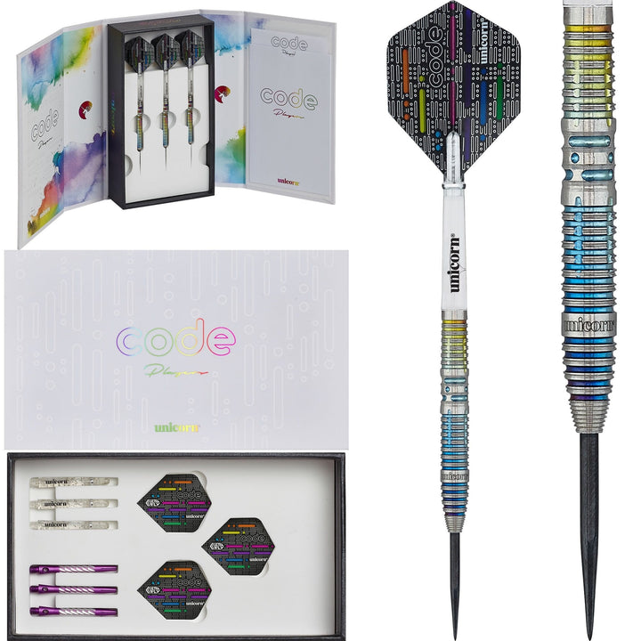 *Unicorn Code Darts - Steel Tip - Jeffrey de Zwaan