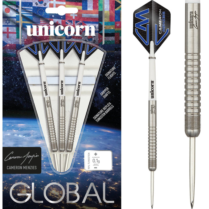 *Unicorn Global Darts - Steel Tip - Cameron Menzies - 24g