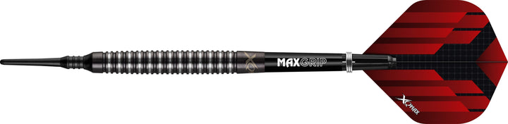 *XQMax Halcyon Darts - Soft Tip - M3 - Black Titanium