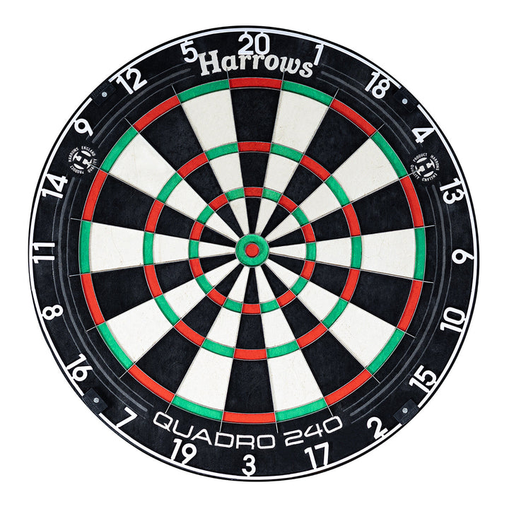 Quadro 240 Dartboard by Harrows