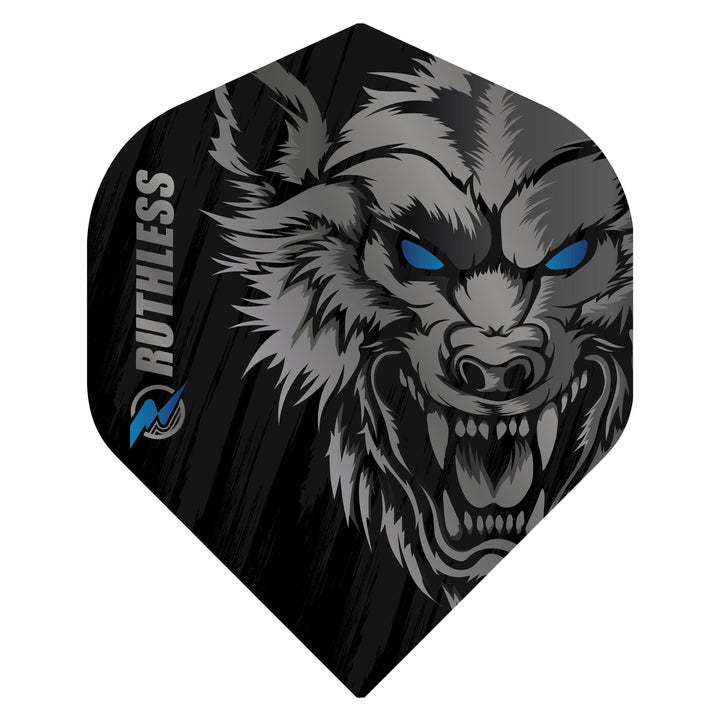 Ruthless Dart Flights - 100 Micron - Std - No2 - Wolf