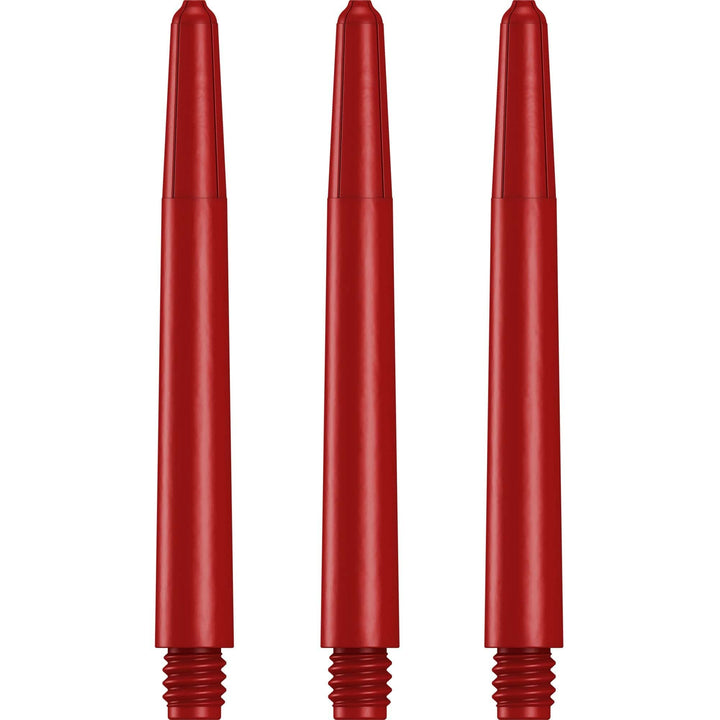 Designa Nylon Shafts - Durable Dart Stems - Red Medium