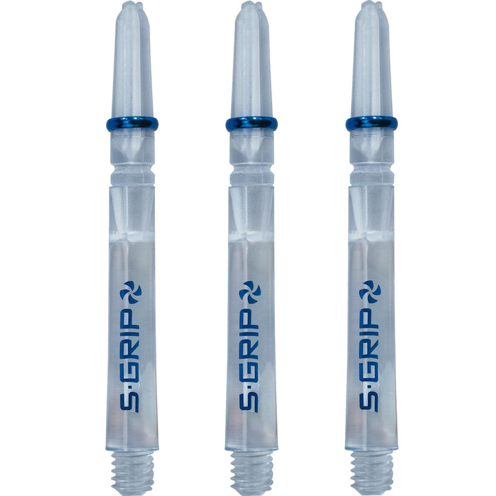Harrows Supergrip Spin Stems - Dart Shafts - Clear Medium