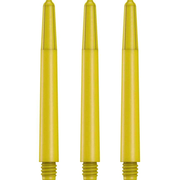 Designa Nylon Shafts - Durable Dart Stems - Yellow Medium