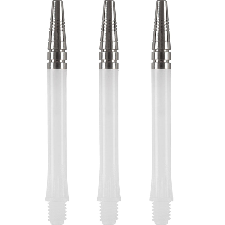 Harrows Alamo Shafts - Nylon Stems - Aluminium Top - White Medium
