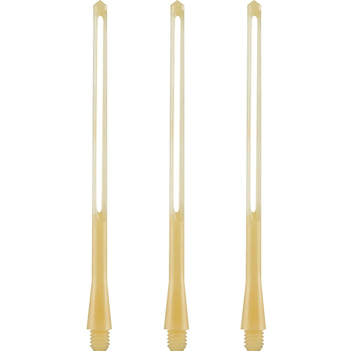 Unicorn Slikstik Nylon Dart Shafts - Side Loading - White Medium