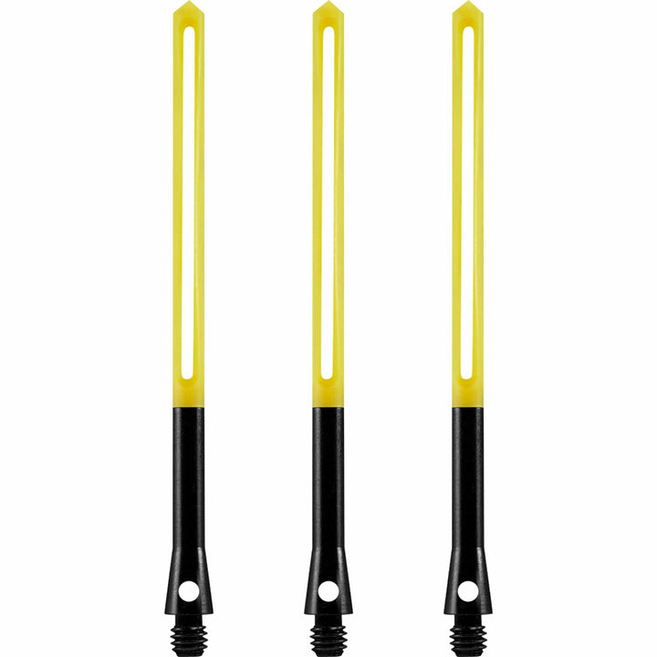 Unicorn Slikstik Aluminium Shafts - Side Loading - Yellow Medium