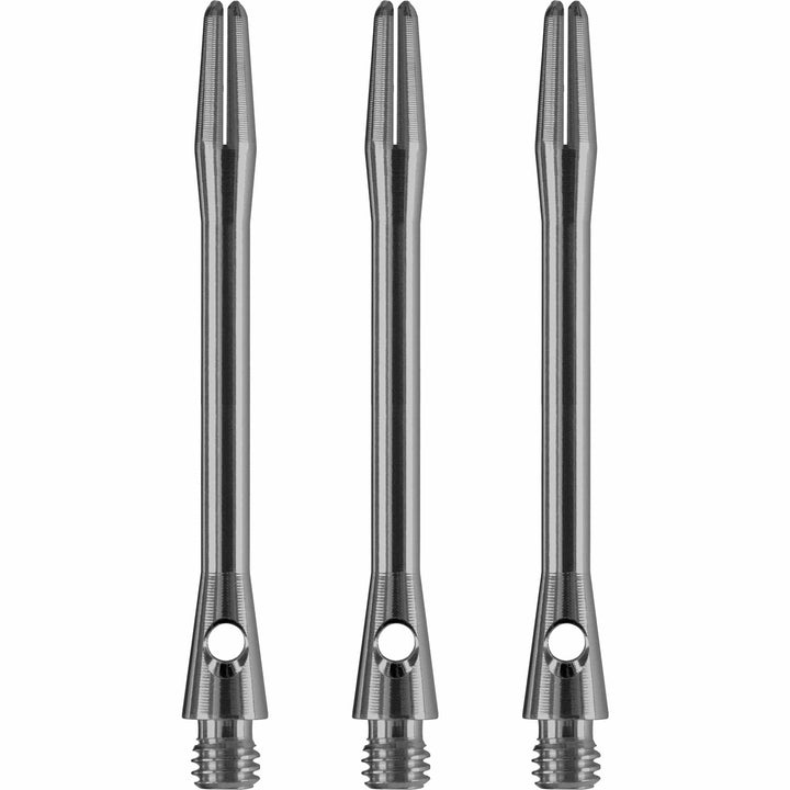 Harrows Keramic Stems - Aluminium Dart Shafts - Gun Metal Medium