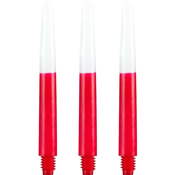 *Designa Nylon Two Tone Stems - White & Red Medium