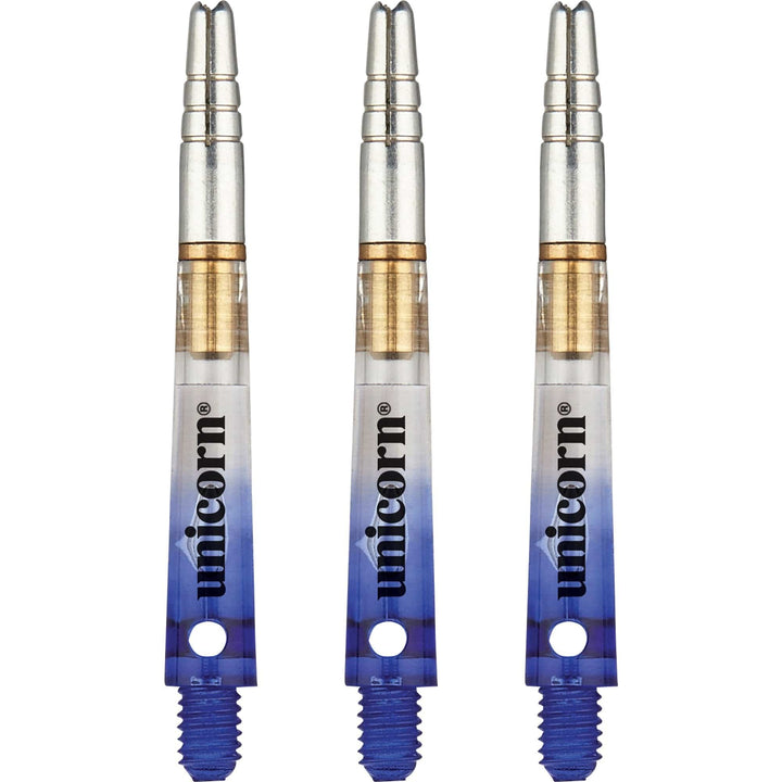 Unicorn Gripper 360 Two Tone Dart Shafts - Gradient Blue