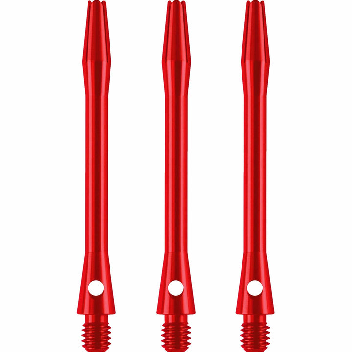 *Designa Serpent Aluminium Shafts - Dart Stems - Red