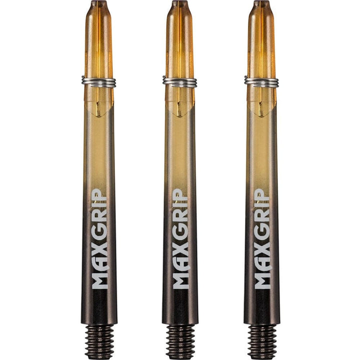 *XQMax Max Grip Shafts - Gradient Dart Stems - Orange Medium