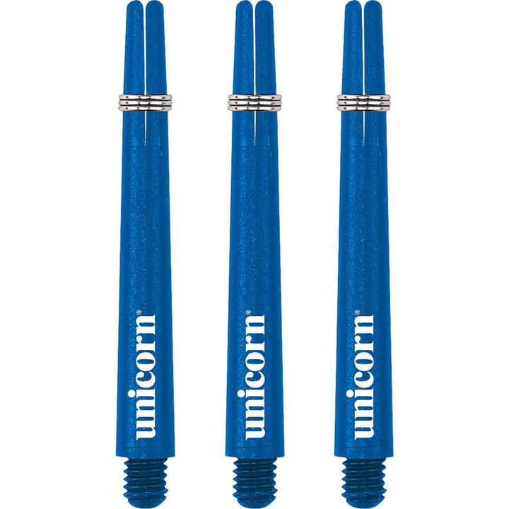 Unicorn Gripper 3 Dart Shafts - Nylon Stems - Blue Medium
