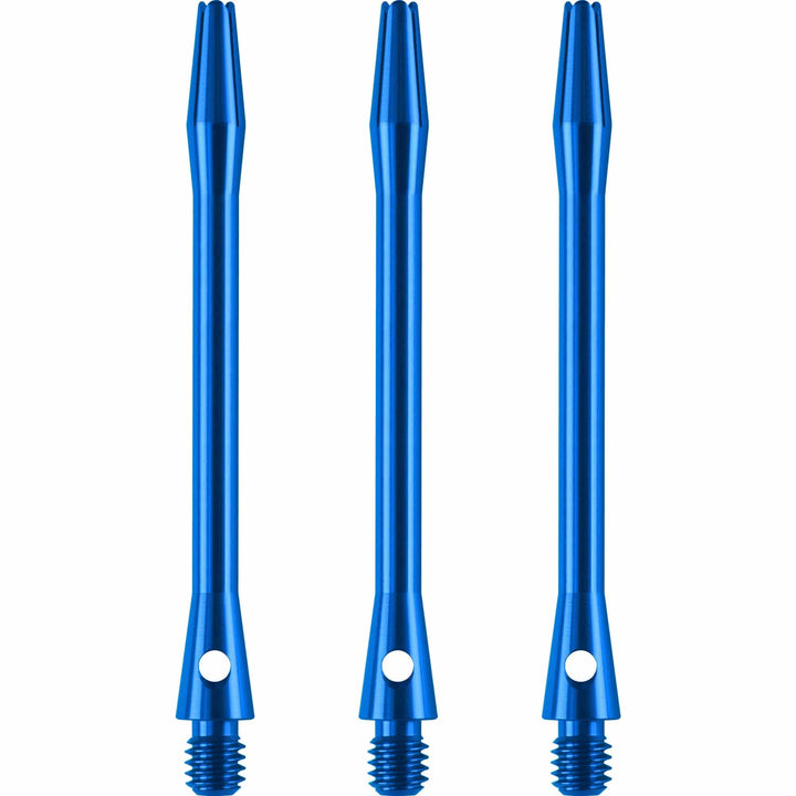 Designa Aluminium Shafts - Metal Dart Stems - Blue Long