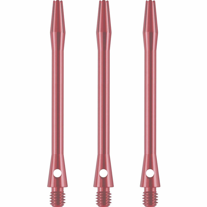 *Designa Aluminium Shafts - Metal Dart Stems - Pink Long