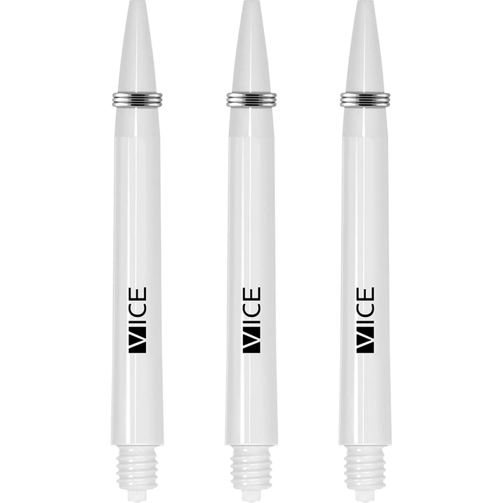 One80 Vice Shafts - Stems with Springs - White Medium