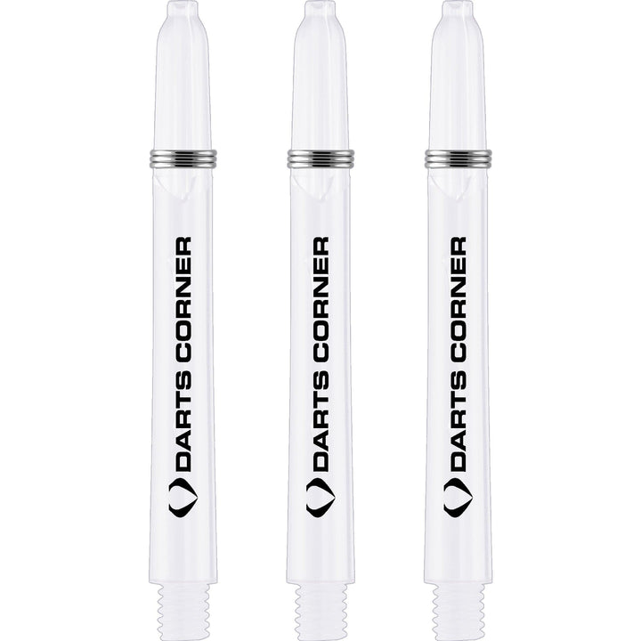 *Darts Corner Polycarbonate Shafts - Dart Stems - Clear Medium