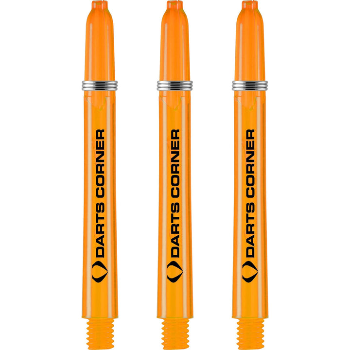 *Darts Corner Polycarbonate Shafts - Dart Stems - Orange Medium