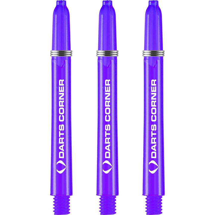 *Darts Corner Polycarbonate Shafts - Dart Stems - Purple Medium