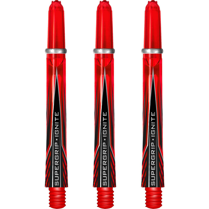 *Harrows Supergrip Ignite Shafts - Dart Stems - Red Medium