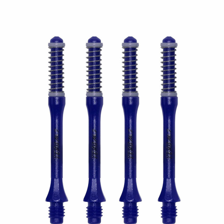 *Cuesoul - Dart Shafts - Tero Flight System - AK7 - Slim - Set of 4 - Navy Blue Cuesoul 43.5mm