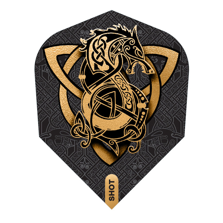 Viking Wolf Standard No6 Dart Flights by Shot