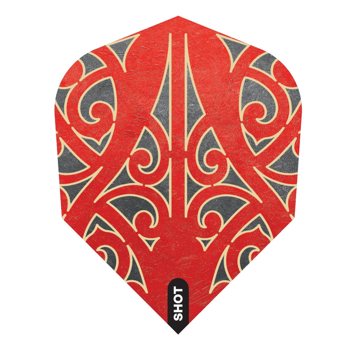 Warrior Taiaha No6 Dart Flights by Shot
