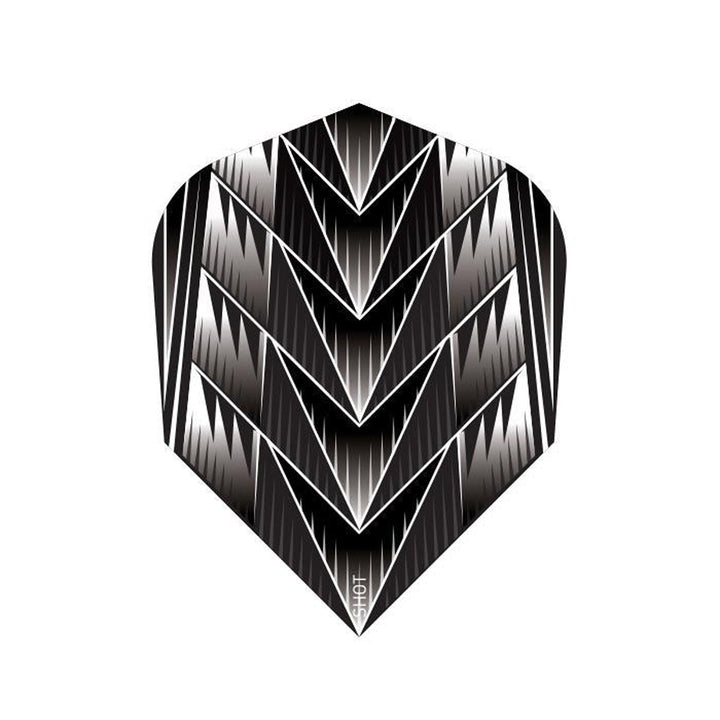 Tribal Weapon Black Dart Flight No6 Standard by Shot