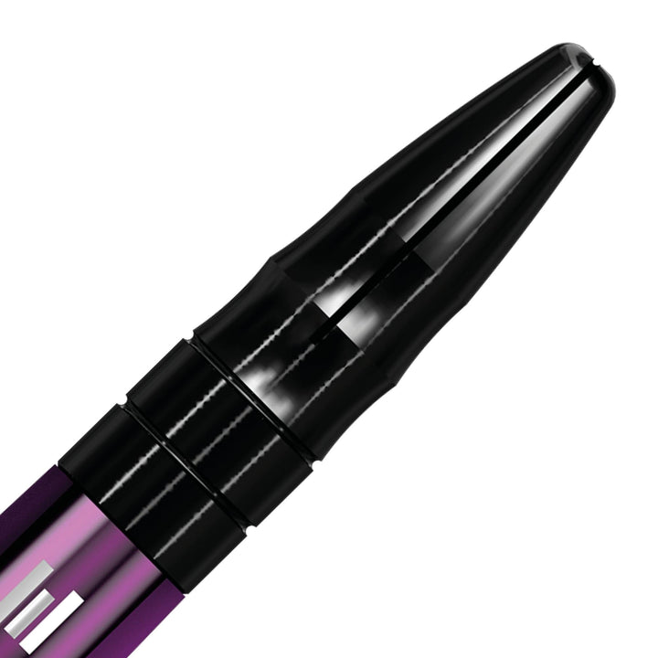 *Mission Sabre Shafts - Polycarbonate Dart Stems - Purple - Black Top