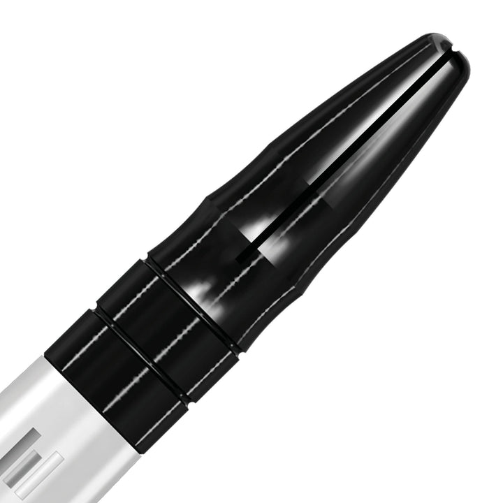*Mission Sabre Shafts - Polycarbonate Dart Stems - White - Black Top