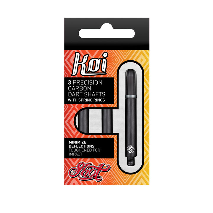 Koi Carbon Shaft with Spring Dart Stems / Shafts by Shot