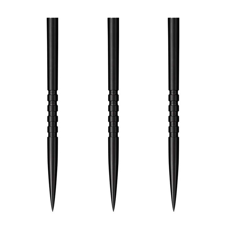 Shot Grip Dart Points - Steel Tip - 5 Ring - Black