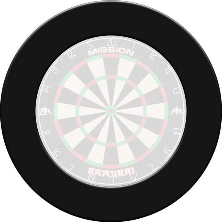 *Mission Dartboard Surround - Pro - Heavy Duty - Plain Black