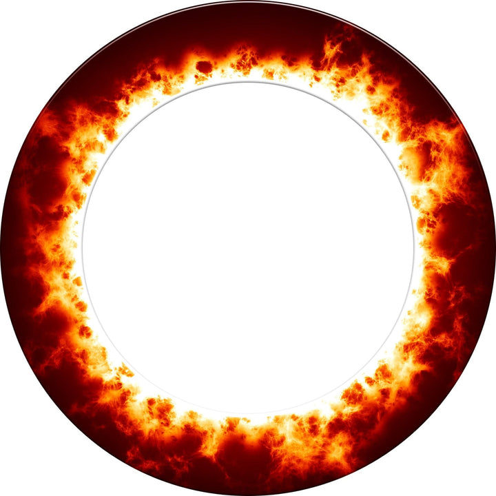 Designa Dartboard Surround - Design Collection - Heavy Duty - Fire
