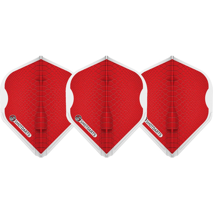 *Shot - EZ L-Flights - Integrated Champagne Ring - L1EZ - Americana Gator - Red
