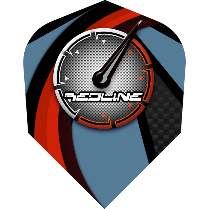*Shot Redline Dart Flights - 100 Micron - Standard No6 - BLAZ3D