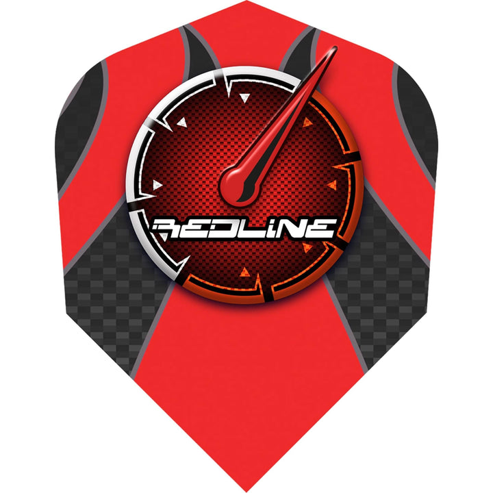 *Shot Redline Dart Flights - 100 Micron - Standard No6 - M4CH1