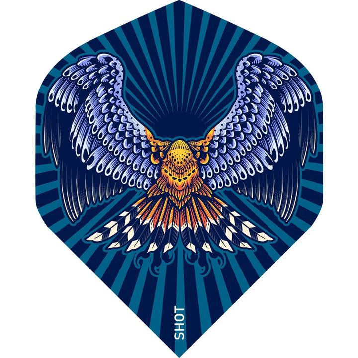 *Shot Birds of Prey Dart Flights - 100 Micron - Std - No2 - Kestrel