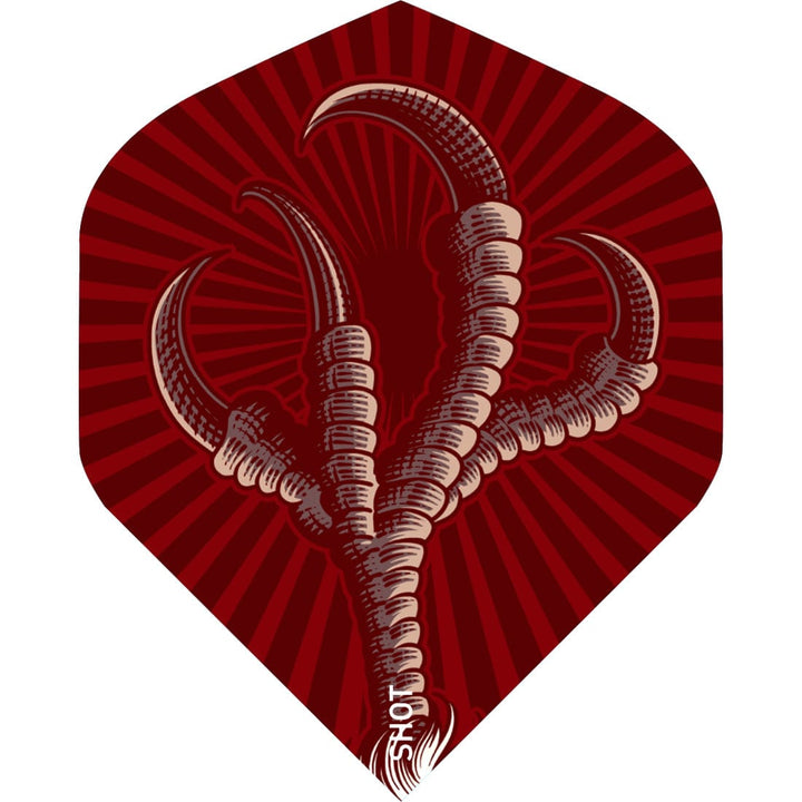 *Shot Birds of Prey Dart Flights - 100 Micron - Std - No6 - Osprey