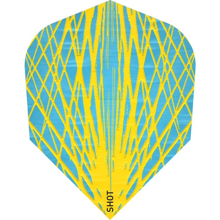 *Shot Rowby-John Rodriguez Dart Flights - Std - No6 - Araw