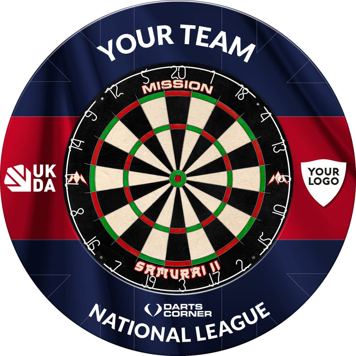 Darts Corner - UKDA Dartboard Surround - Heavy Duty - UKDA National League