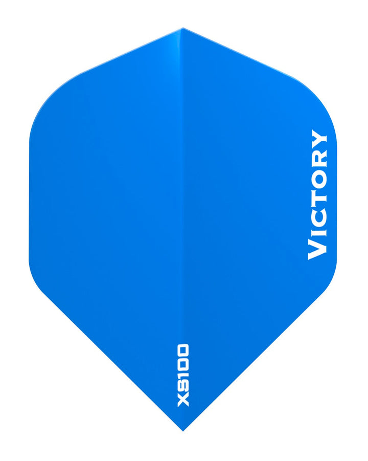 100 Sets Victory Darts XS100 Colours Aqua Extra Strong Dart Flights