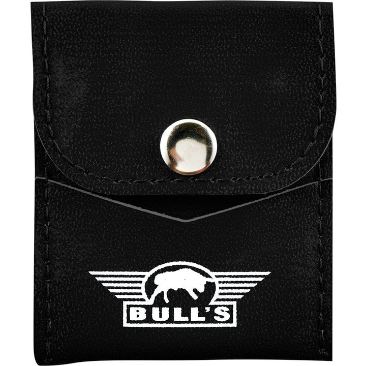 *Bulls - Mini Etui Pocket Wallet - Dart Case with Button Close Black
