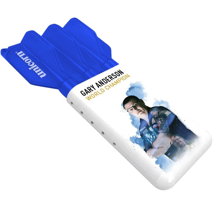 *Unicorn Slider Dart Case - Lightweight Wallet - Blue - Gary Anderson