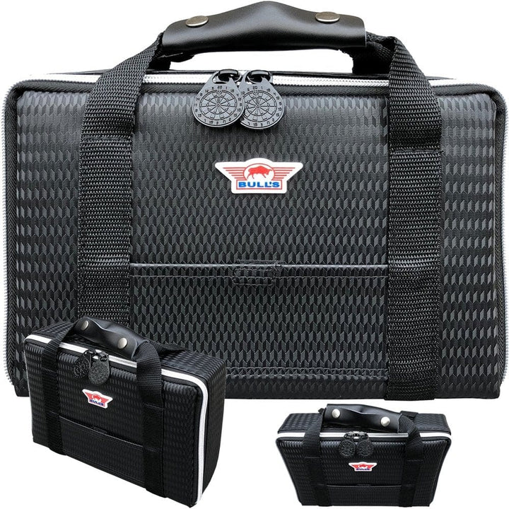 Bulls - Ubertas Case - Large Dart Case - Carbon Effect