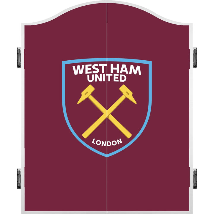 West Ham United FC - Official Licensed - Dartboard Cabinet - C1 - Crest