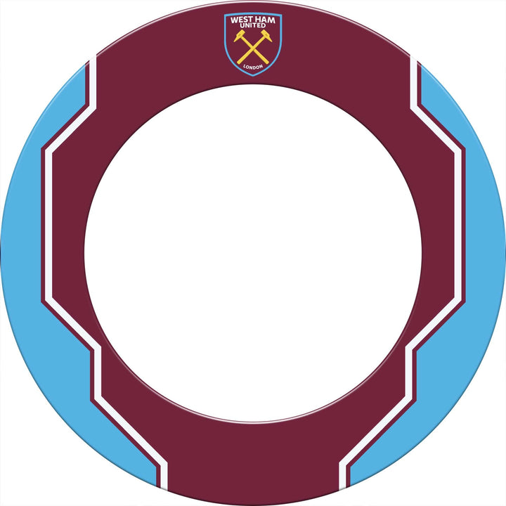 West Ham United FC - Official Licensed - Dartboard Surround - S3 - Geo