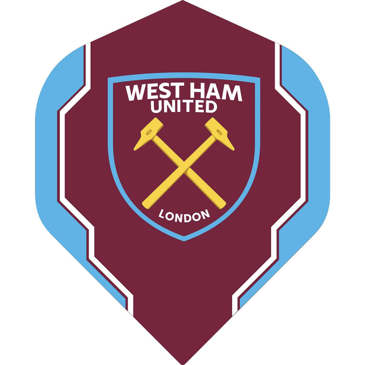 West Ham United FC - Official Licensed - Dart Flights - No2 - Std - F2 - Geo
