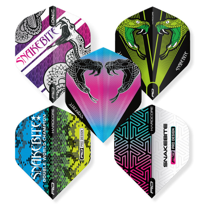 Snakebite Hardcore Flight Collection by Red Dragon